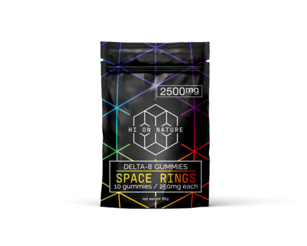 D8 Space Rings Pouch Standing